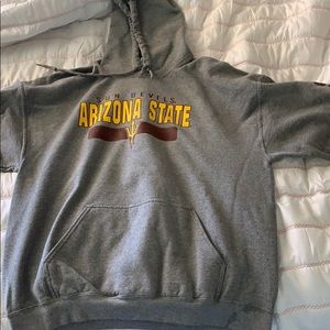 Gray ASU hoodie